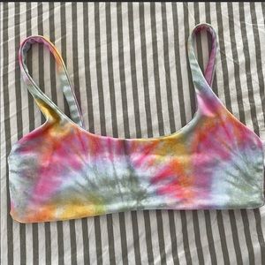 Never worn. Only tags taken off skatie Woodstock top.